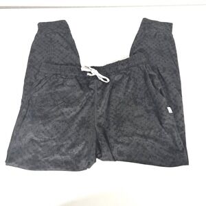 Vuori Women's Performance Dream knit jogger charcoal shibori gray print Small